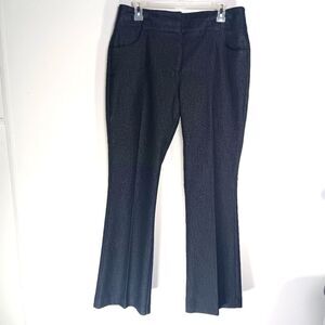 NEW YORK CLOTHING COMPANY NYCC Wide Leg Dark Blue Denim Pants Jeans Size 10